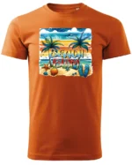 Koszulka Plażowy luz <br>idealna na letnie dni - Unisex, dla niego