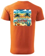 Koszulka Plażowy luz <br>idealna na letnie dni - Unisex, dla niego