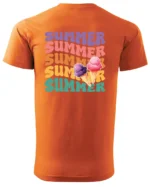 Koszulka Lato pełne smaku <br>delektuj się słodkimi chwilami - Unisex, dla niego