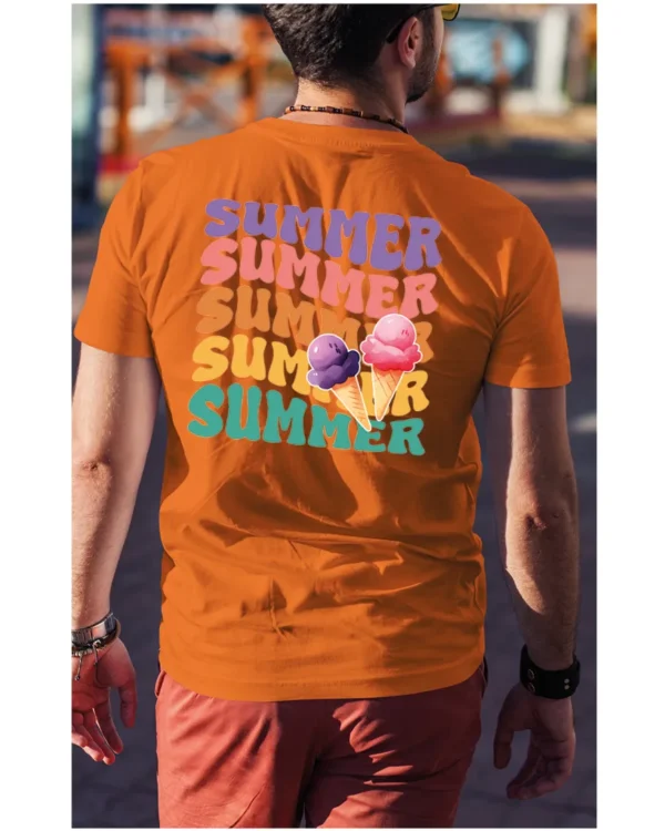 Koszulka Lato pełne smaku <br>delektuj się słodkimi chwilami - Unisex, dla niego