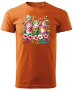 Koszulka Witaj Lato! <br>ciesz się owocowymi smakami - Unisex, dla niego