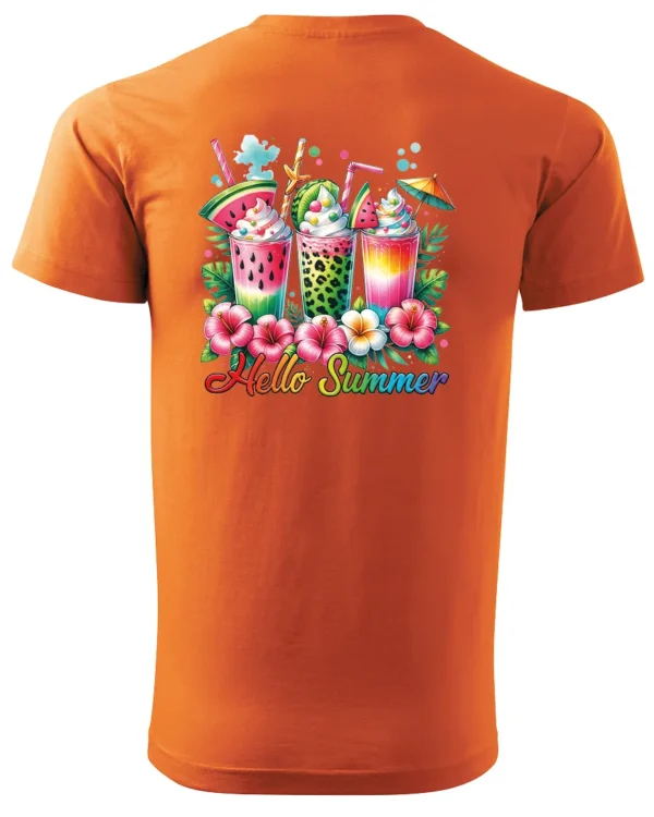 Koszulka Witaj Lato! <br>ciesz się owocowymi smakami - Unisex, dla niego