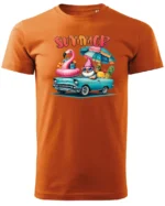 Koszulka Lato pełne radości <br>wyrusz w podróż do przygód - Unisex, dla niego