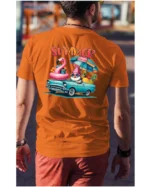 Koszulka Lato pełne radości <br>wyrusz w podróż do przygód - Unisex, dla niego