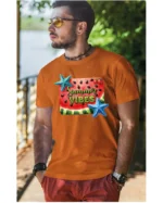Koszulka Letnie wibracje <br>poczuj radość lata - Unisex, dla niego