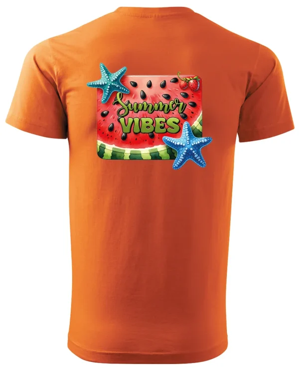 Koszulka Letnie wibracje <br>poczuj radość lata - Unisex, dla niego