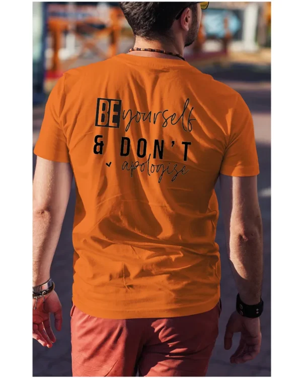 Koszulka Bądź sobą i nie przepraszaj <br>wyrażaj swoją indywidualność - Unisex, dla niego