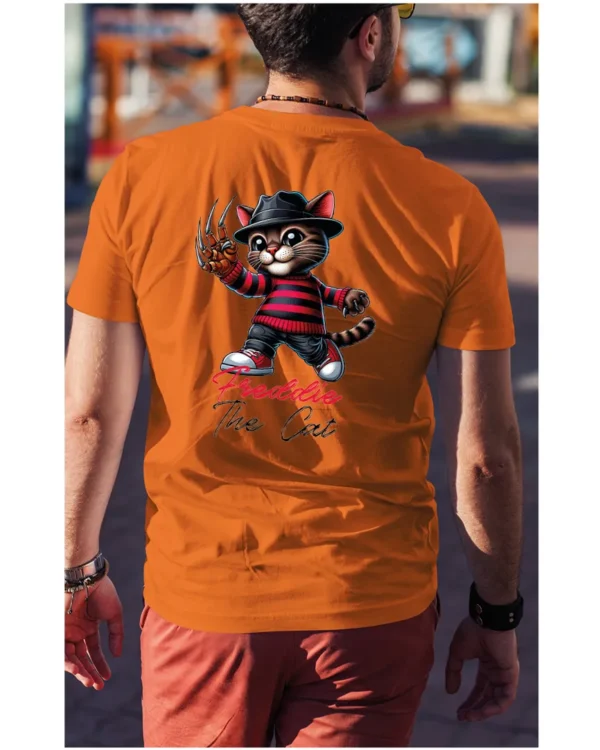 Koszulka Koci horror, Freddie the Cat - Unisex
