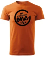 Koszulka wyjątkowy i spontaniczny, „The Spoutareous One” – Unisex