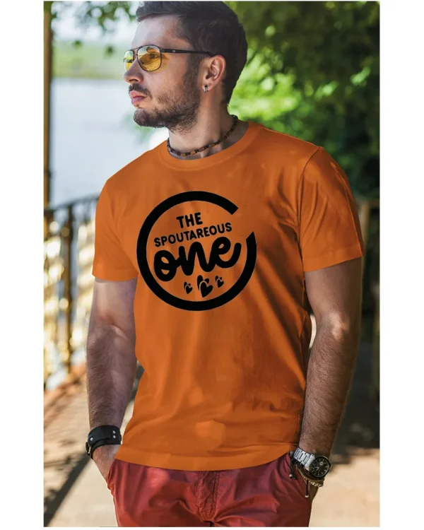 Koszulka wyjątkowy i spontaniczny, „The Spoutareous One” – Unisex