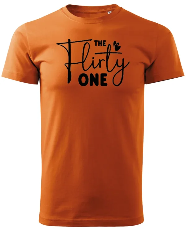 Koszulka Uroczy i zalotny, „The Flirty One” – Unisex