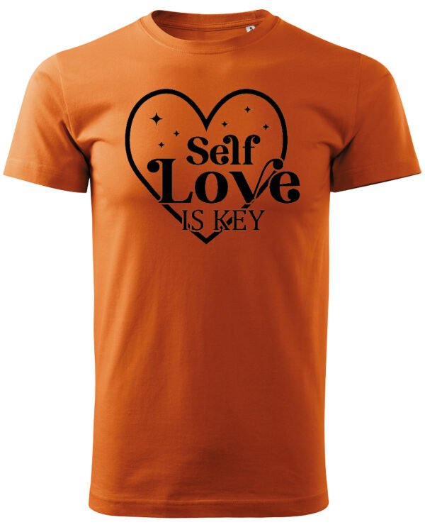 Koszulka Self love is key, miłość do siebie to podstawa – Unisex