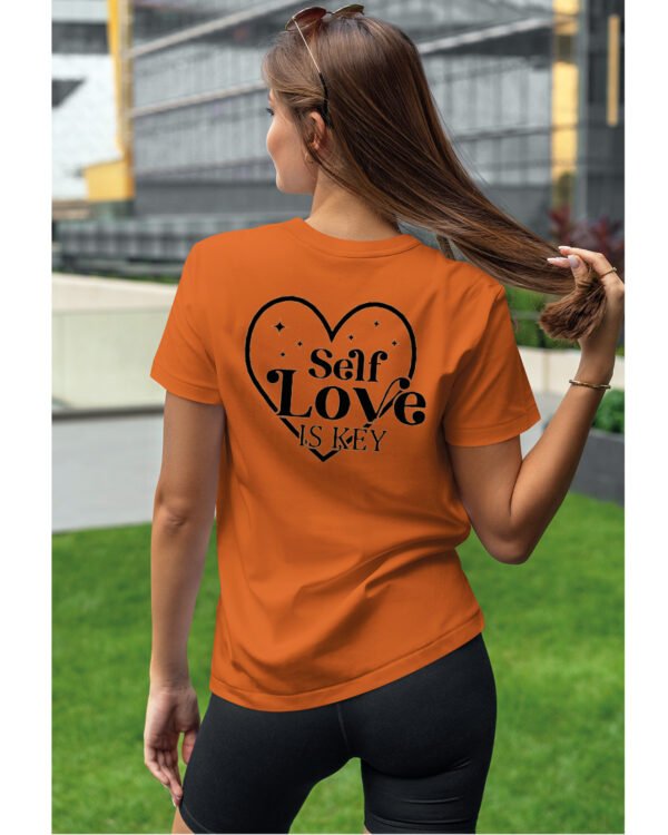 Koszulka Self love is key, miłość do siebie to podstawa – Unisex