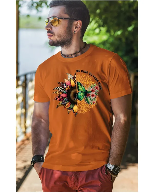 Koszulka Dbaj o swój spokój, „Be kind to your mind” – Unisex