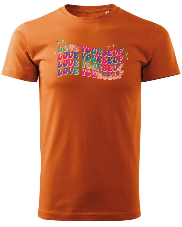 Koszulka Love Yourself, Pokochaj siebie – Unisex