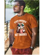 Koszulka Słodki Kot <br>Nawet twardziele mają chwile słabości - Unisex, dla niego