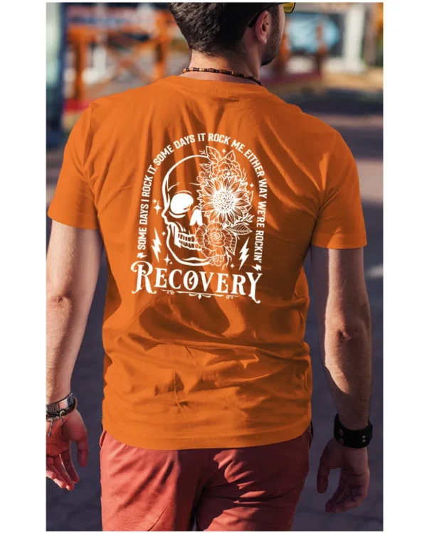 Koszulka Recovery <br>Rock'n'rollowy powrót - Unisex, dla niego, edycja White