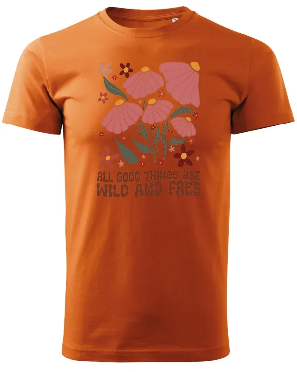 Koszulka Wild and Free <br>Piękno natury - Unisex, dla niej