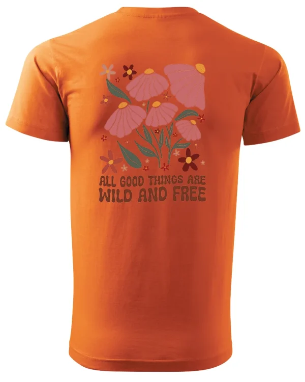 Koszulka Wild and Free <br>Piękno natury - Unisex, dla niej