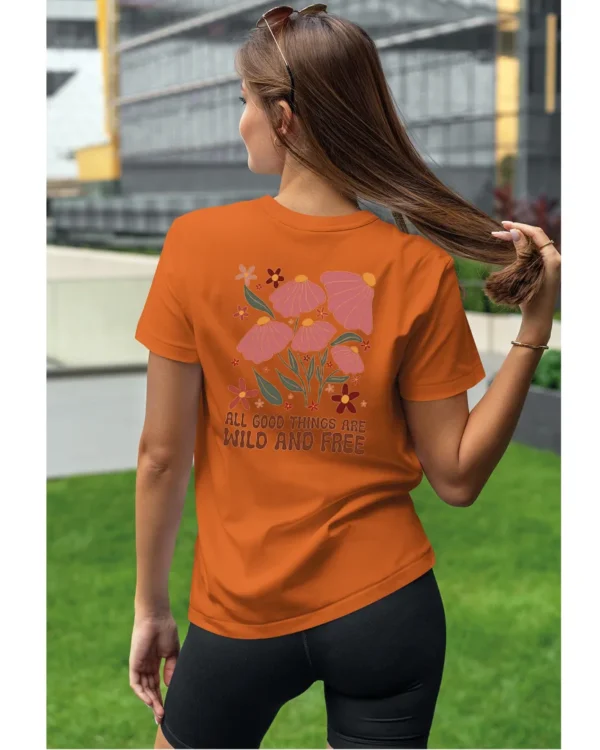 Koszulka Wild and Free <br>Piękno natury - Unisex, dla niej