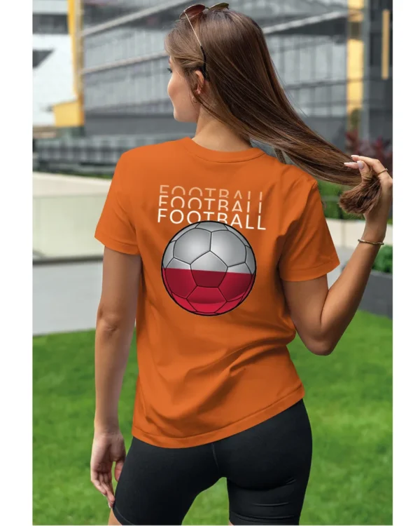 Koszulka Football <br>Miłość do gry - Unisex, dla niej