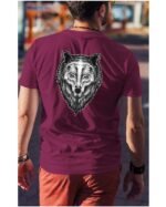 Koszulka unisex "Wilk", dla niego – wybierz kolor!