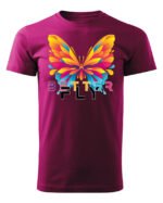 Koszulka unisex motyl “Better fly”, dla niej – wybierz kolor!