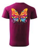 Koszulka unisex motyl “Better fly”, dla niej – wybierz kolor!