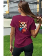 Koszulka unisex "Sowa", dla niej – wybierz kolor!