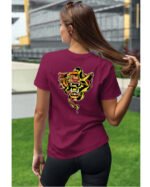 Koszulka unisex "Tygrys i wąż", dla niej – wybierz kolor!