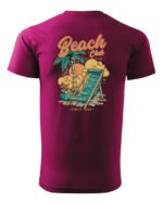 Koszulka unisex wypoczynek na plaży “Beach club”, dla niego – wybierz kolor!