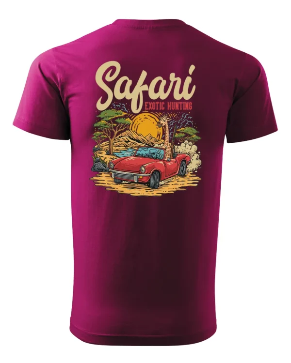 Koszulka unisex "Przygoda w safari", dla niej – wybierz kolor!