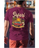 Koszulka unisex "Przygoda w safari", dla niego – wybierz kolor!