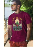 Koszulka unisex "Fitness z zombie, trenuj by przeżyć", dla niego – wybierz kolor!