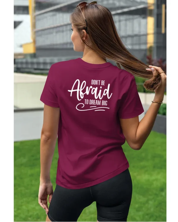 Koszulka Nie bój się marzyć - edycja White UNISEX