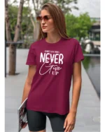 Koszulka Nigdy się nie poddawaj i marz - edycja White UNISEX