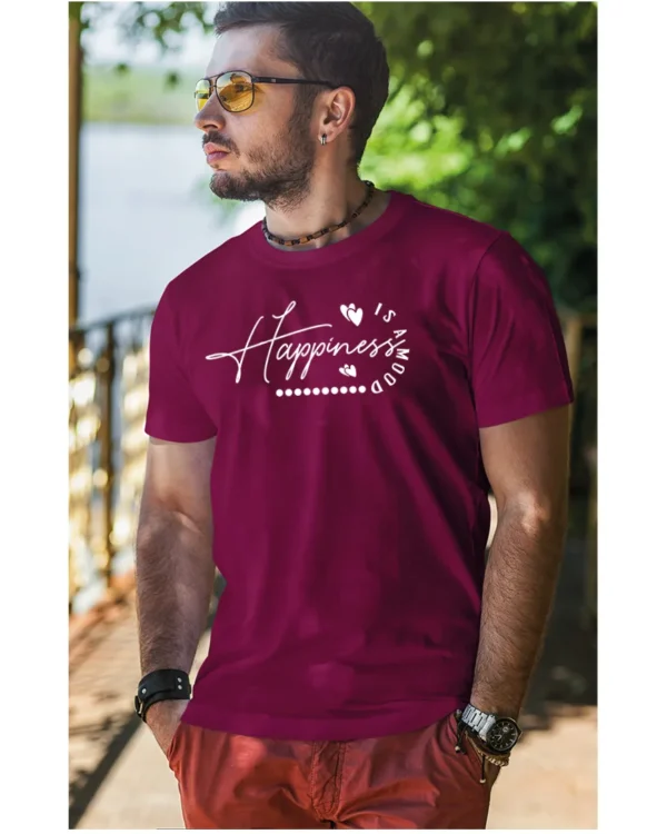 Koszulka Szczęście to nastrój - edycja White UNISEX