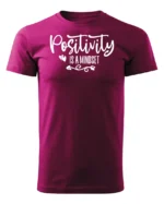Koszulka Pozytywne nastawienie - edycja White UNISEX