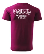 Koszulka Pozytywne nastawienie - edycja White UNISEX