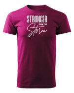 Koszulka Silniejsza niż burza - edycja White UNISEX