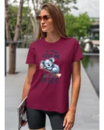 Koszulka Śpiąca koala, "Let me sleep" - Unisex