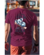 Koszulka Śpiąca koala, "Let me sleep" - Unisex