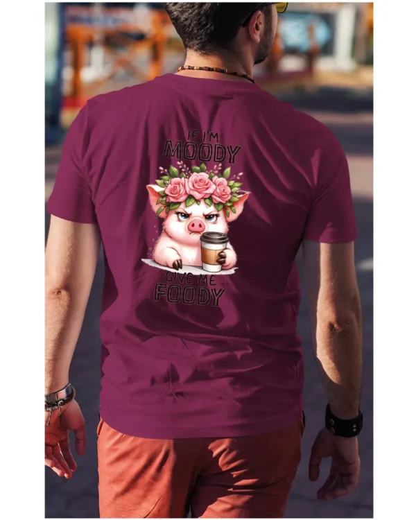 Koszulka Gdy mam humorki, daj mi jedzonko - Unisex