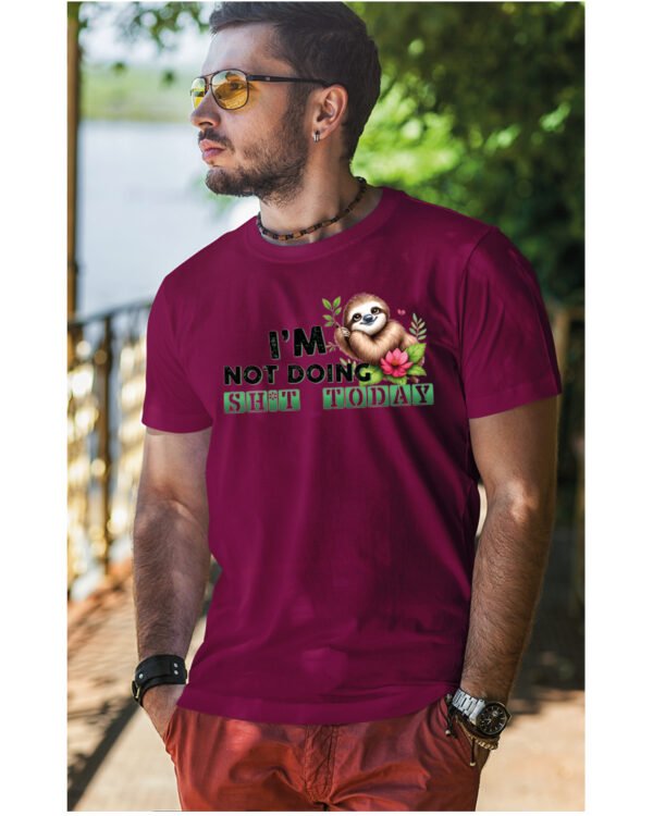 Koszulka Nic dzisiaj nie robię UNISEX