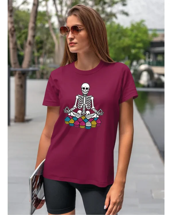 Koszulka Szkielet medytujący UNISEX