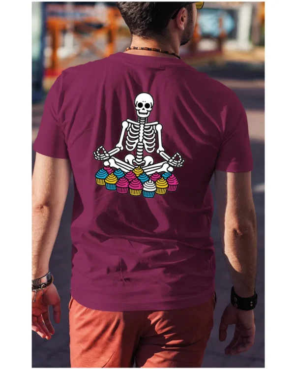 Koszulka Szkielet medytujący UNISEX