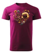 Koszulka Her heart is a garden UNISEX