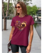 Koszulka Her heart is a garden UNISEX