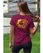 Koszulka Żyjesz tylko raz <br>ciesz się każdą chwilą - Unisex, dla niej
