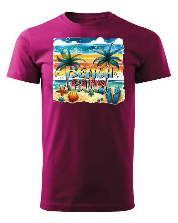 Koszulka Plażowy luz <br>idealna na letnie dni - Unisex, dla niego